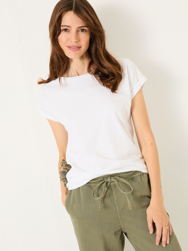 FatFace Ivy White T-Shirt - Image 4 of 13