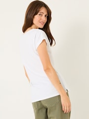 FatFace Ivy White T-Shirt - Image 5 of 13