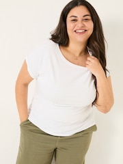 FatFace Ivy White T-Shirt - Image 8 of 13