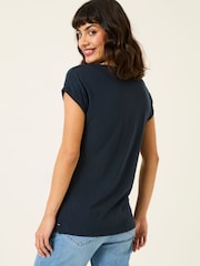 FatFace Ivy Navy T-Shirt - Image 2 of 5