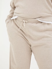 FatFace Soft Lounge Natural Joggers - Image 7 of 8