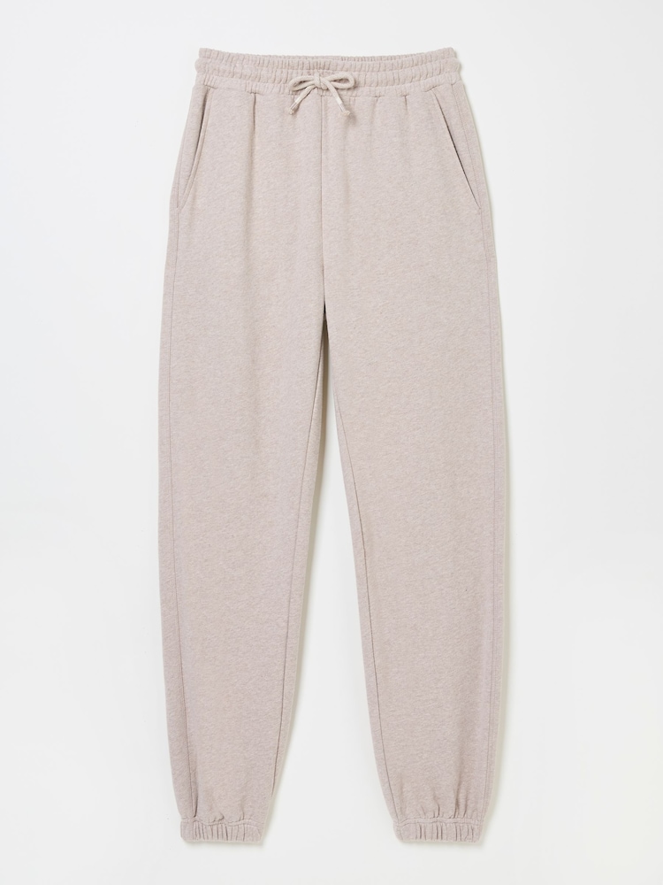 FatFace Soft Lounge Natural Joggers - Image 8 of 8