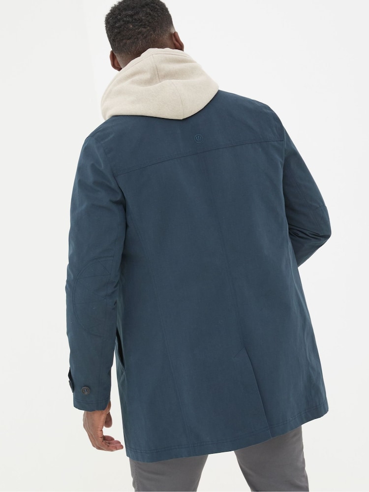 FatFace Boston Navy Jacket - Image 2 of 7