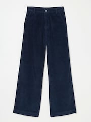 FatFace Kendall Blue Cord Trousers - Image 5 of 5