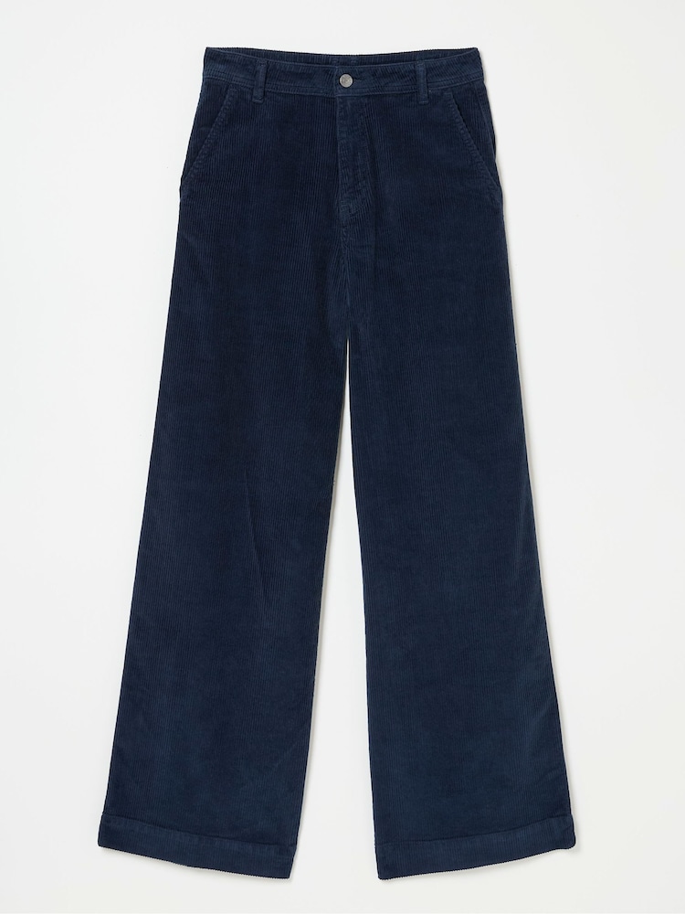 FatFace Kendall Blue Cord Trousers - Image 5 of 5