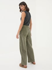 FatFace Kendall Green Cord Trousers - Image 2 of 5