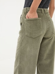FatFace Kendall Green Cord Trousers - Image 4 of 5