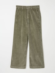 FatFace Kendall Green Cord Trousers - Image 5 of 5