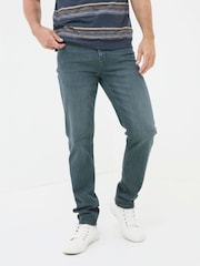 FatFace Dark Teal Blue Jeans - Image 1 of 6