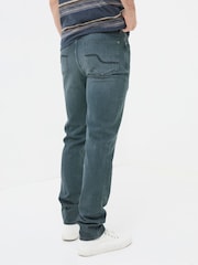 FatFace Dark Teal Blue Jeans - Image 2 of 6
