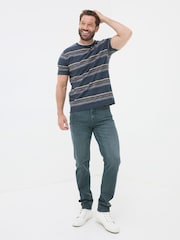 FatFace Dark Teal Blue Jeans - Image 3 of 6