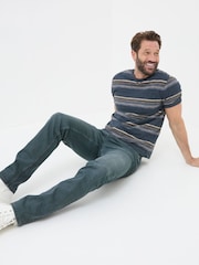 FatFace Dark Teal Blue Jeans - Image 4 of 6