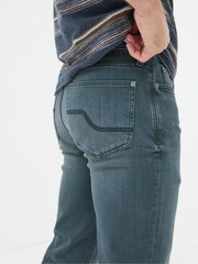 FatFace Dark Teal Blue Jeans - Image 5 of 6