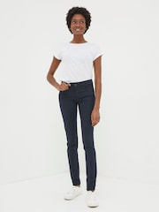 FatFace Navy Five Pocket Jeggings - Image 1 of 5