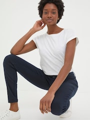 FatFace Navy Five Pocket Jeggings - Image 3 of 5