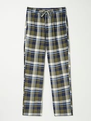 FatFace Hambrook Green Check Pyjama Bottoms - Image 7 of 7