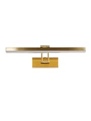 Searchlight Satin Brass Milos Small Picture Light - Image 3 of 4