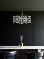 Searchlight Brass Windmill 5 Light Round Pendant Ceiling Light - Image 1 of 4