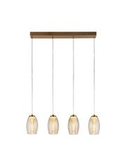 Searchlight Bronze Aspire 4 Light Bar Pendant Ceiling Light - Image 2 of 4