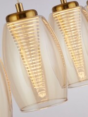 Searchlight Bronze Aspire 4 Light Bar Pendant Ceiling Light - Image 4 of 4