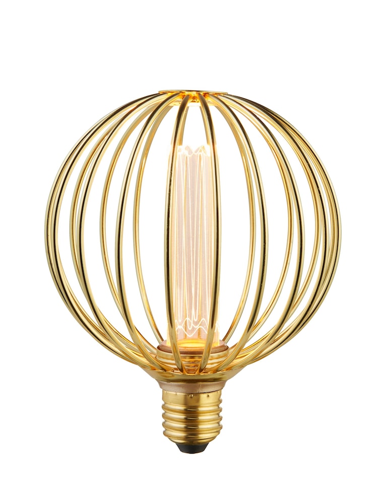 Searchlight Gold Orbit Lamp - Image 2 of 5