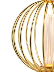 Searchlight Gold Orbit Lamp - Image 5 of 5
