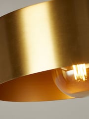 Searchlight Black/Gold Aurelia Pendant Ceiling Light - Image 4 of 4