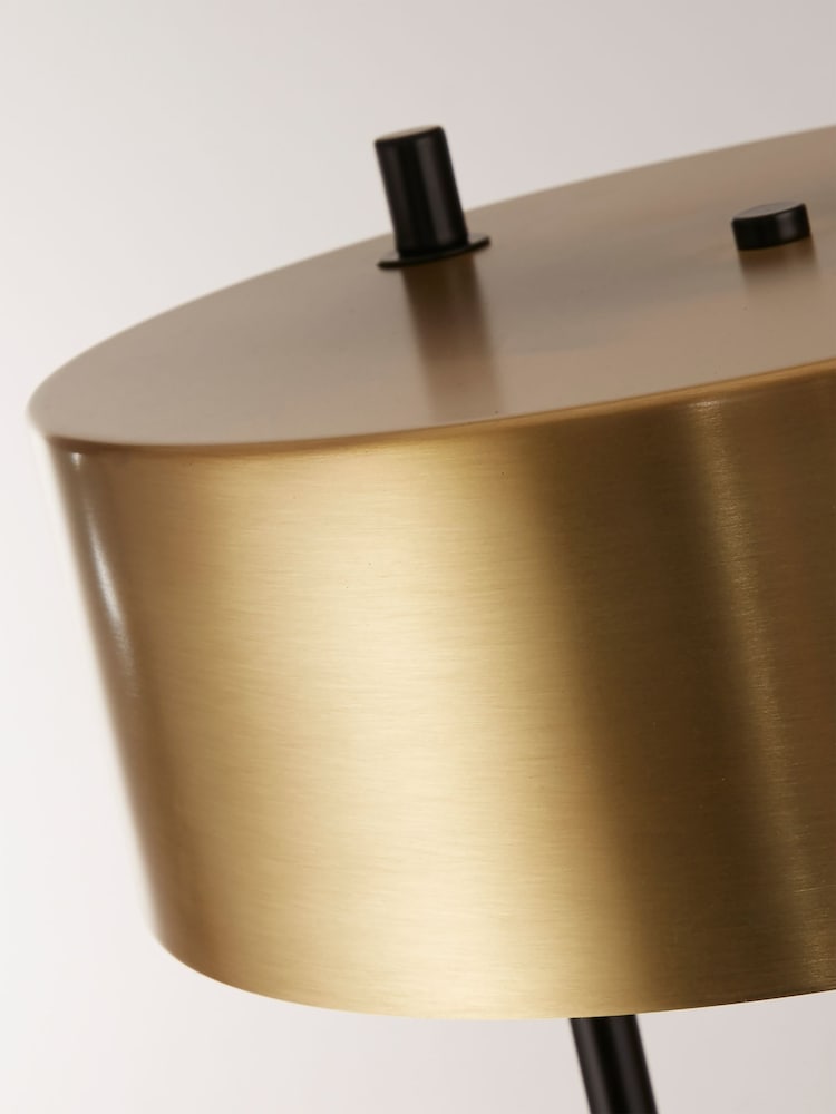 Searchlight Gold Aurelia Floor Lamp - Image 4 of 4