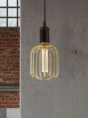 Searchlight Gold Cage Lamp - Image 1 of 5