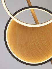 Searchlight Black/Brown Galactic Floor Lamp - Image 4 of 4