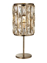 Searchlight Antique Brass Luxe Table Lamp - Image 2 of 4