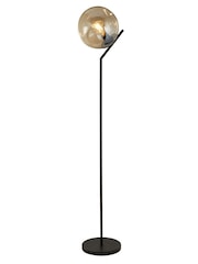 Searchlight Black Terra Floor Lamp - Image 2 of 4