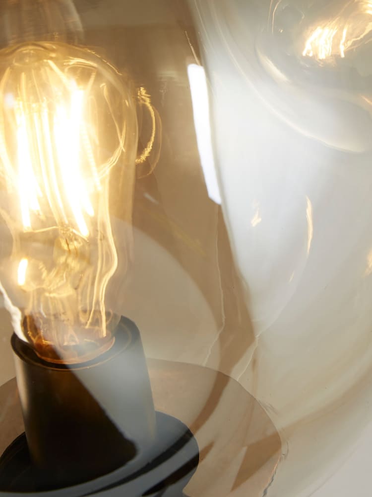 Searchlight Black Terra Floor Lamp - Image 4 of 4 Searchlight Black Terra Floor Lamp - Image 4 of 4
