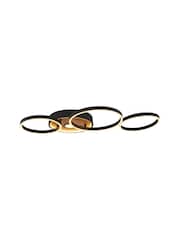 Searchlight Black/Brown Galactic Flush Ceiling Light - Image 2 of 4