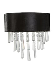 Searchlight Chrome/Black Nouveau 2 Light Wall Light - Image 3 of 4