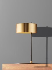 Searchlight Black/Gold Aurelia Table Lamp - Image 1 of 4