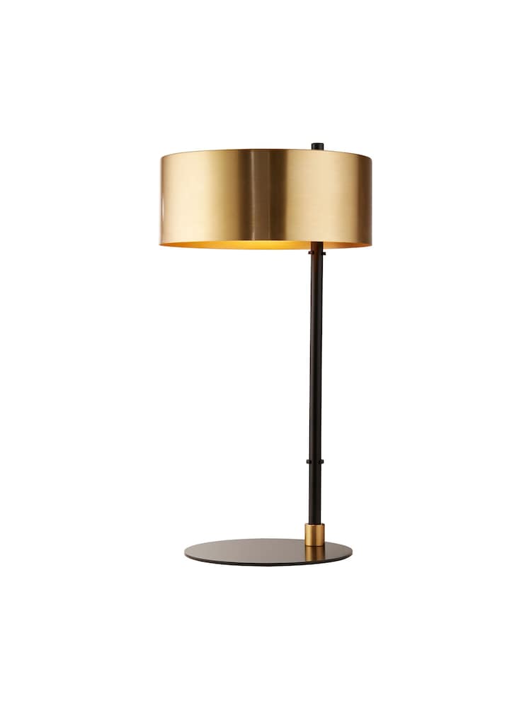 Searchlight Black/Gold Aurelia Table Lamp - Image 2 of 4