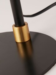 Searchlight Black/Gold Aurelia Table Lamp - Image 4 of 4