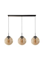 Searchlight Black Terra 3 Light Bar Ceiling Light - Image 3 of 4