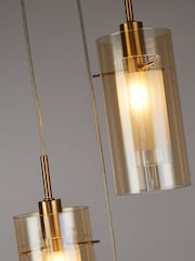 Searchlight Bronze Sienna 3 Light Multi Drop Ceiling Light - Image 4 of 4