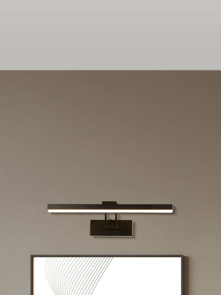 Searchlight Black Milos Small Picture Light - Image 1 of 4