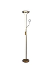Searchlight Brass Duo Floor Lamp - Image 3 of 4