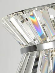 Searchlight Chrome Hourglass 3 Light Floor Lamp - Image 4 of 4