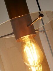 Searchlight Brown Savannah 3 Light Multi-Drop Pendant Ceiling Light - Image 4 of 4