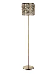 Searchlight Antique Brass Luxe Floor Lamp - Image 3 of 4