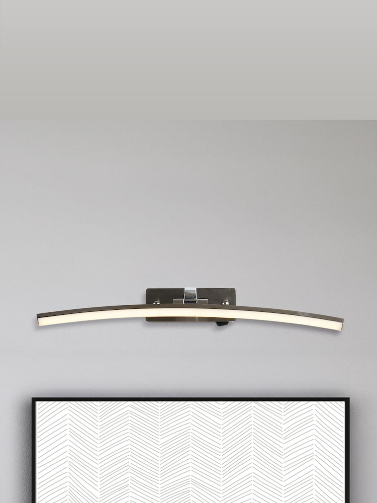 Searchlight Silver/Chrome Ionian Large Picture Light - Image 1 of 4