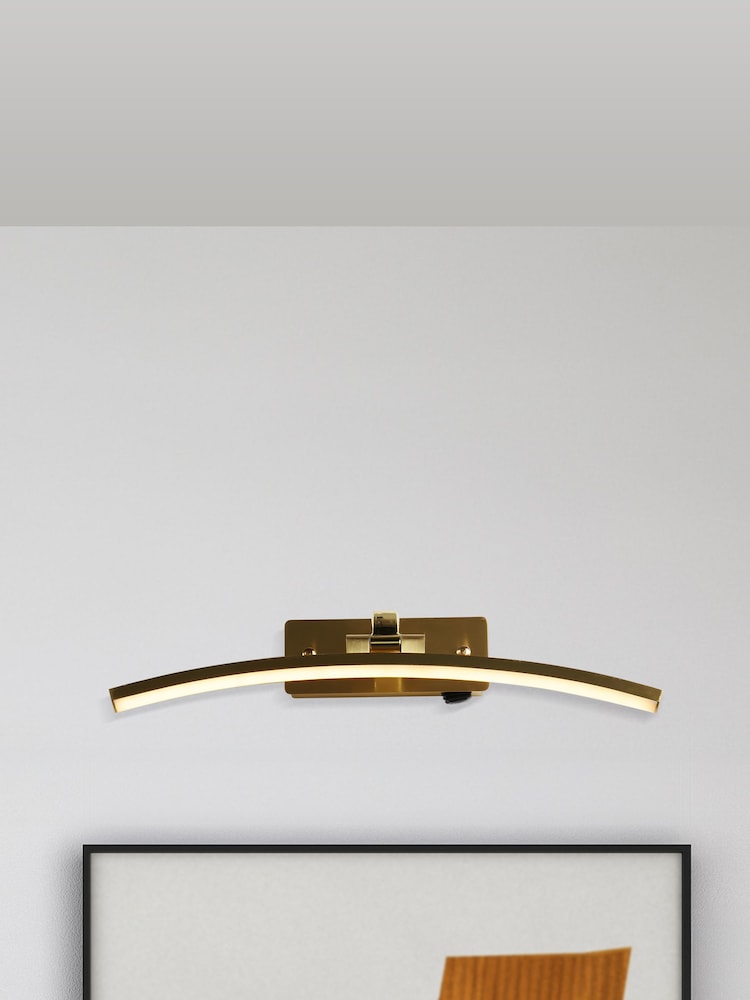 Searchlight Brass Ionian Small Picture Light - Image 1 of 4