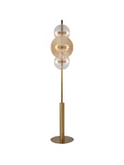 Searchlight Brass Kaleidoscope 6 Light Floor Lamp - Image 2 of 4