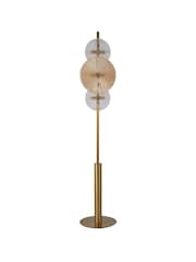 Searchlight Brass Kaleidoscope 6 Light Floor Lamp - Image 3 of 4