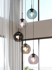 Searchlight Black Festival 5 Light Pendant Ceiling Light - Image 1 of 4